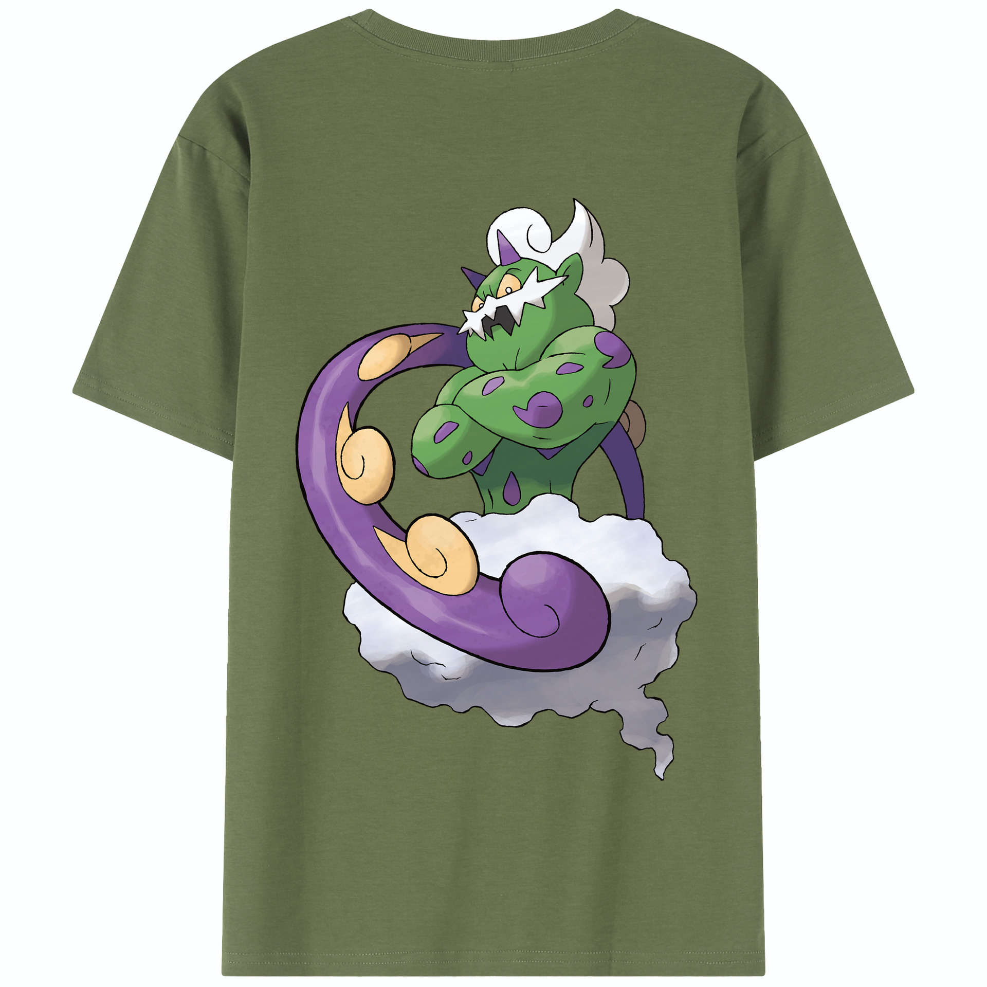 （画像用） ポケットモンスター Pokémon 綿100％半袖Tシャツ（背面プリント）